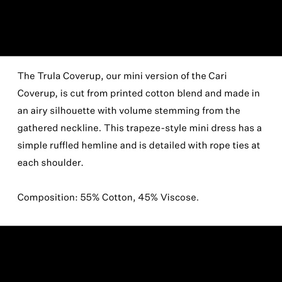 Trula coverup in “Oleander” - Picture 3 of 5